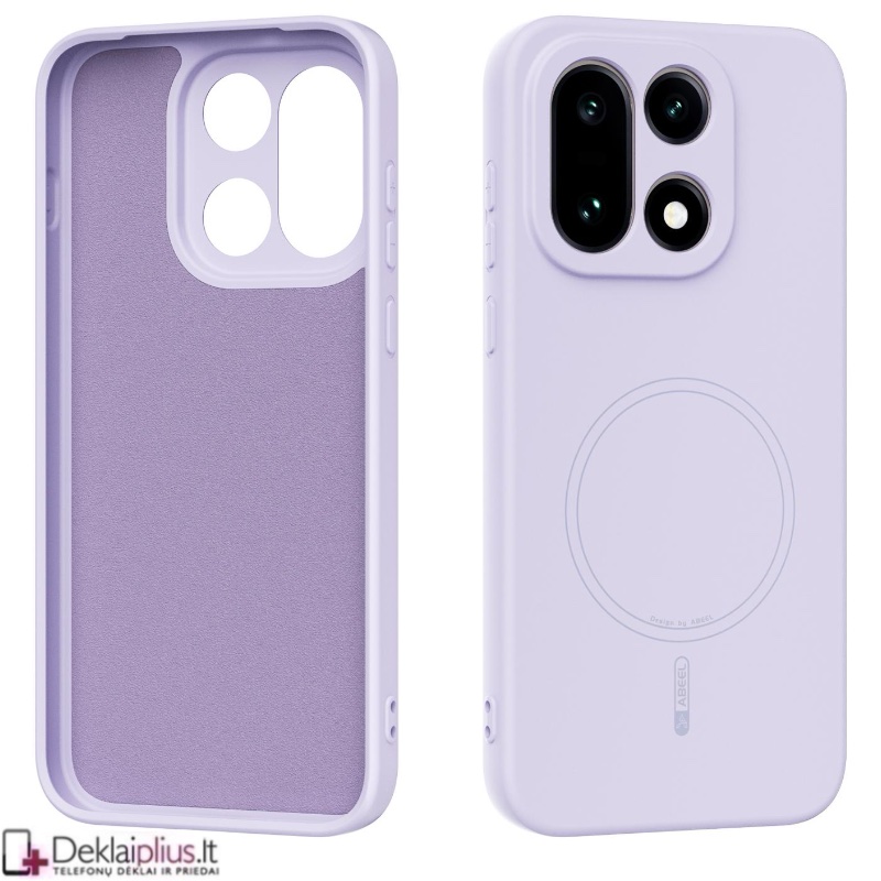 Guminis dėklas su magsafe - šviesiai violetinis (Oneplus 15) Guminis dėklas su magsafe - šviesiai violetinis (Oneplus 15)